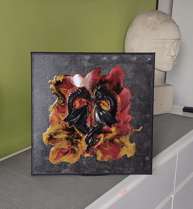 les dragons de flammes