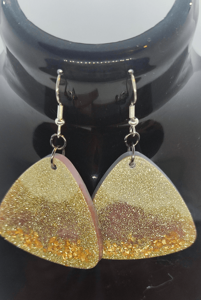 boucles d'oreilles "chatbrille"