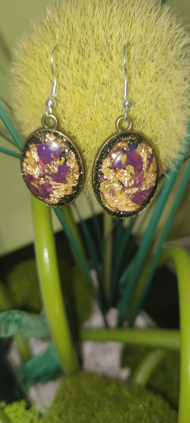 collection Pompéi -bagues et boucles d'oreilles