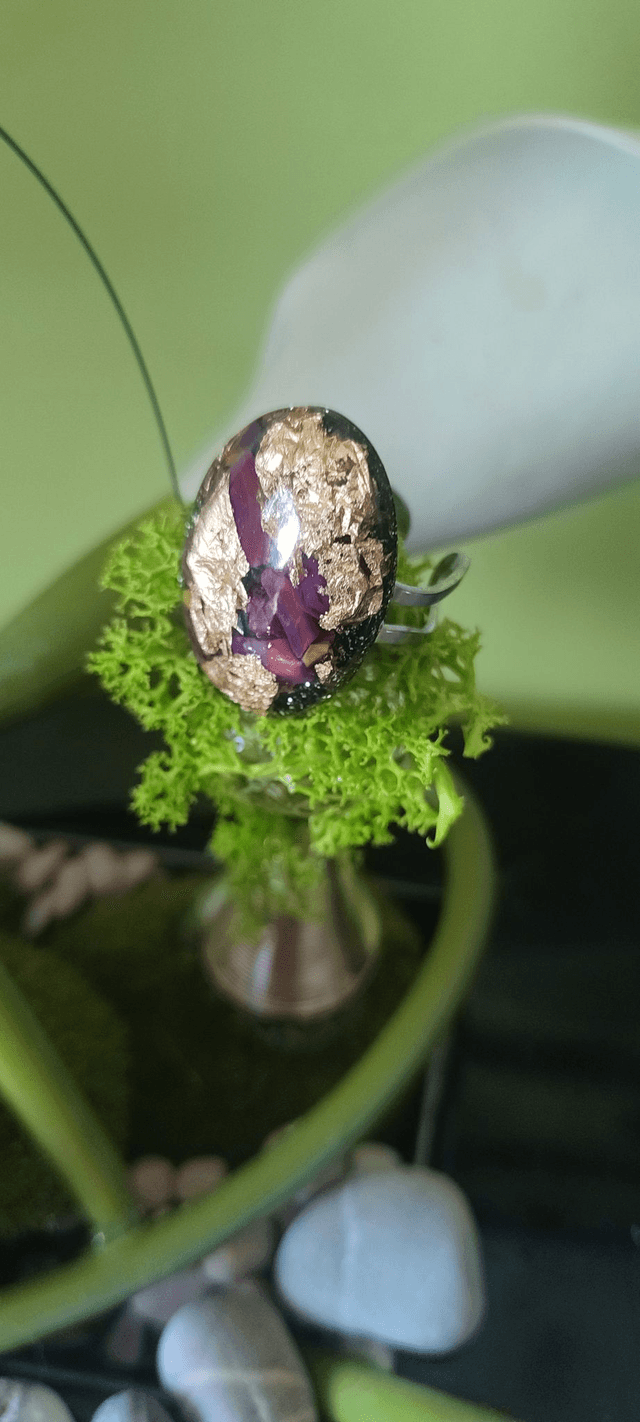 collection Pompéi -bagues et boucles d'oreilles