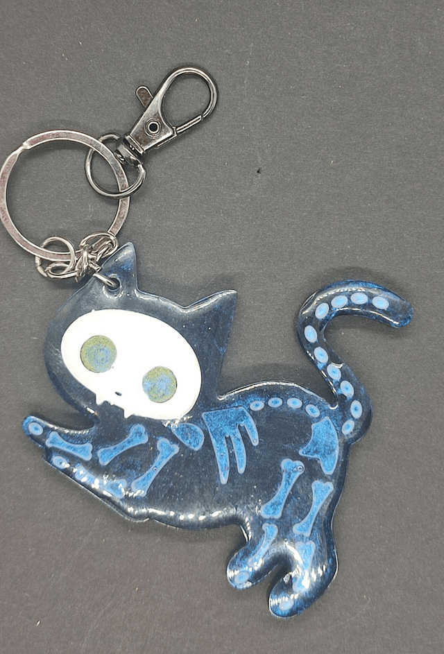 porte clés chat