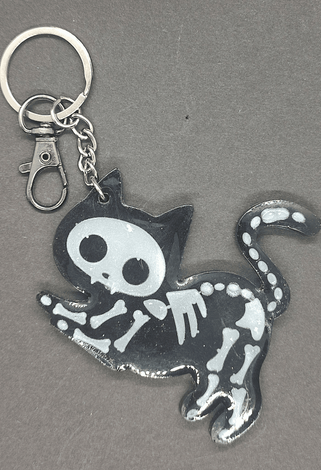 porte clés chat
